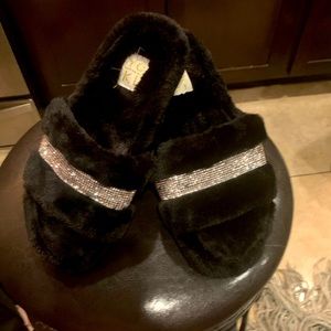 Rhinestone slippers